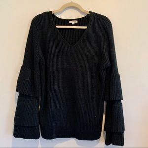 Black Knit Sweater
